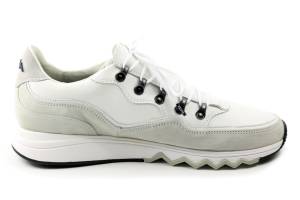 FLORIS VAN BOMMEL 10135-60-01 wit sneaker - www.claessensschoenen.nl