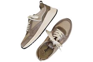 SIOUX 2112281 TASULIO beige sneaker - www.claessensschoenen.nl