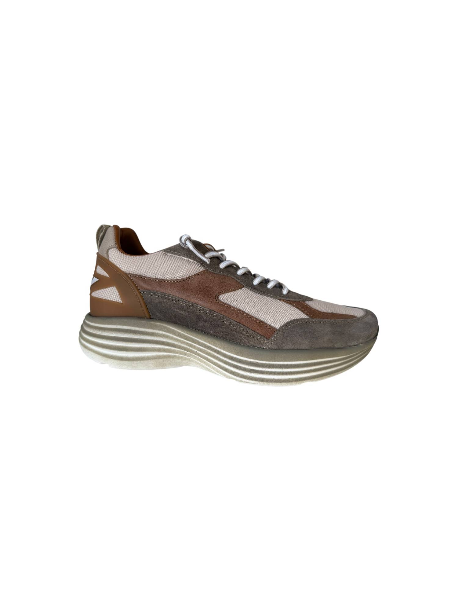 CETTI 1347 taupe sneaker - www.claessensschoenen.nl