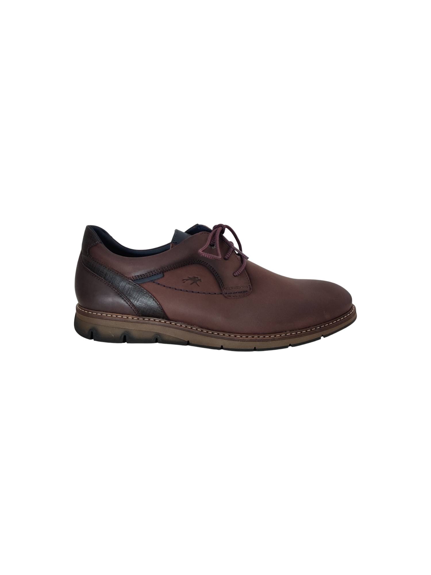FLUCHOS F 0974 bruin veterschoen - www.claessensschoenen.nl