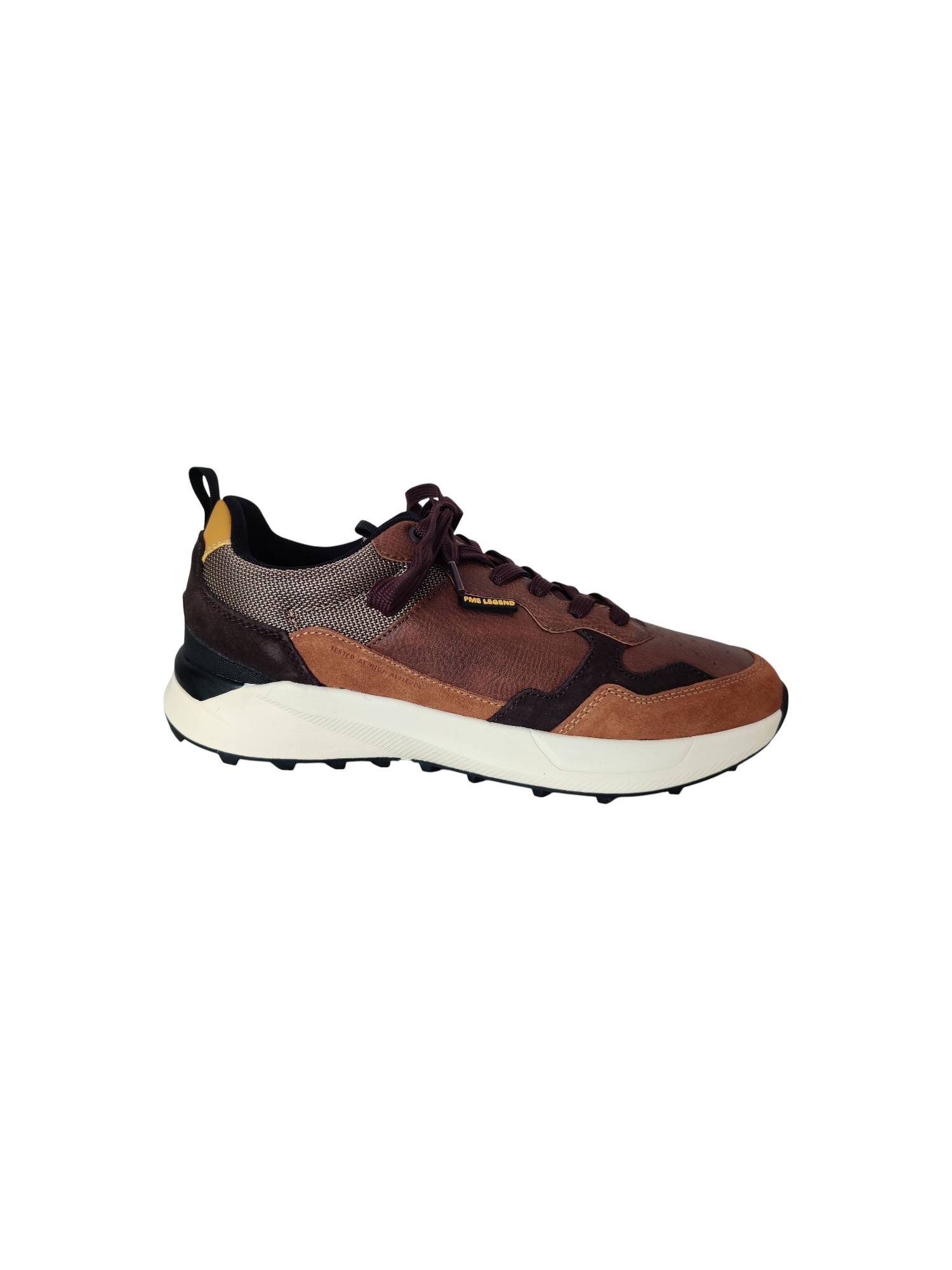 PME LEGEND NOTCHER  PBO 2508060 bruin sneaker - www.claessensschoenen.nl