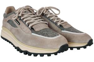 FLORIS VAN BOMMEL 10248-22-01  DE GRIPPER bruin sneaker - www.claessensschoenen.nl
