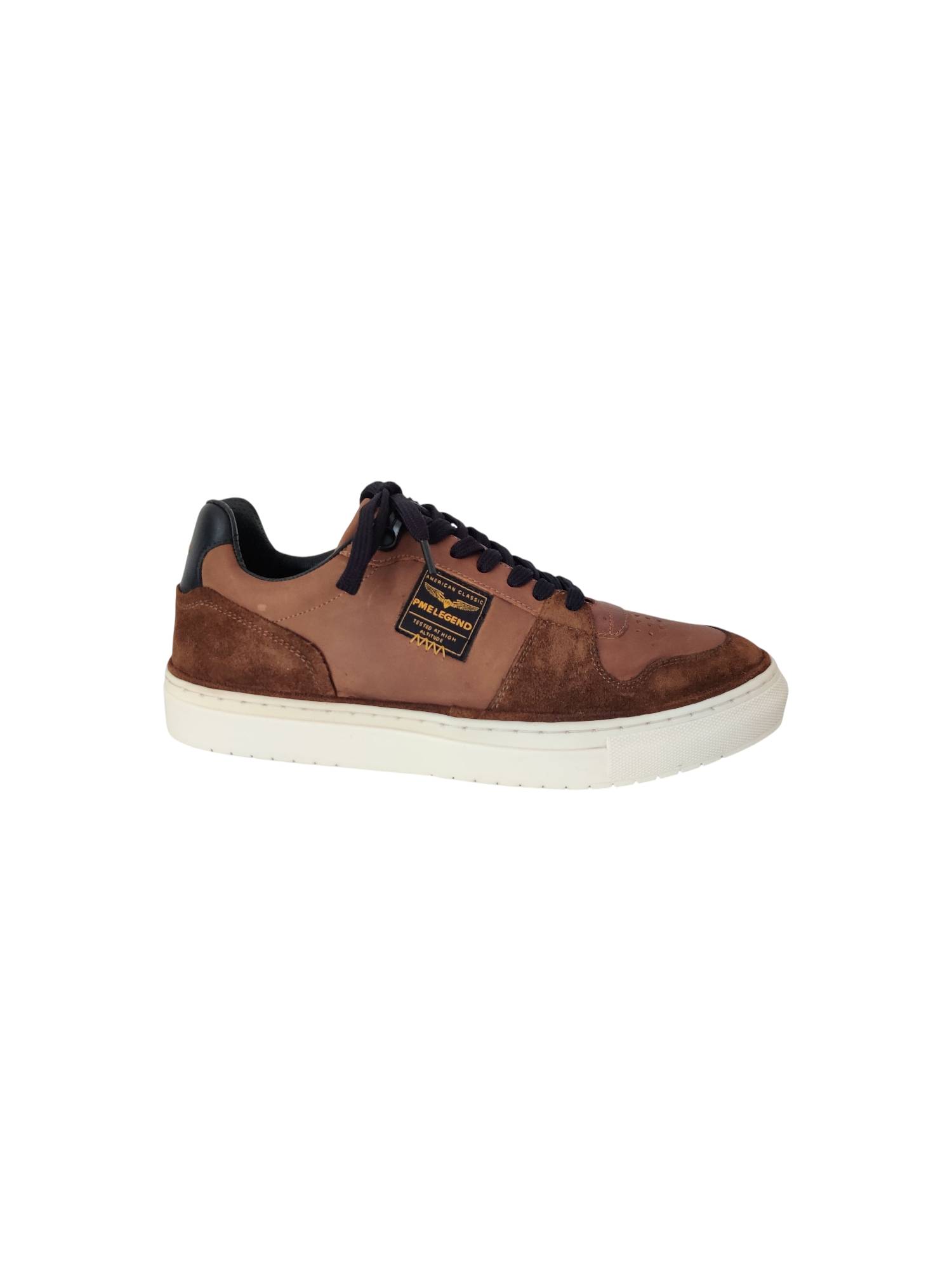 PME LEGEND PBO2508160 AVIZER bruin sneaker - www.claessensschoenen.nl