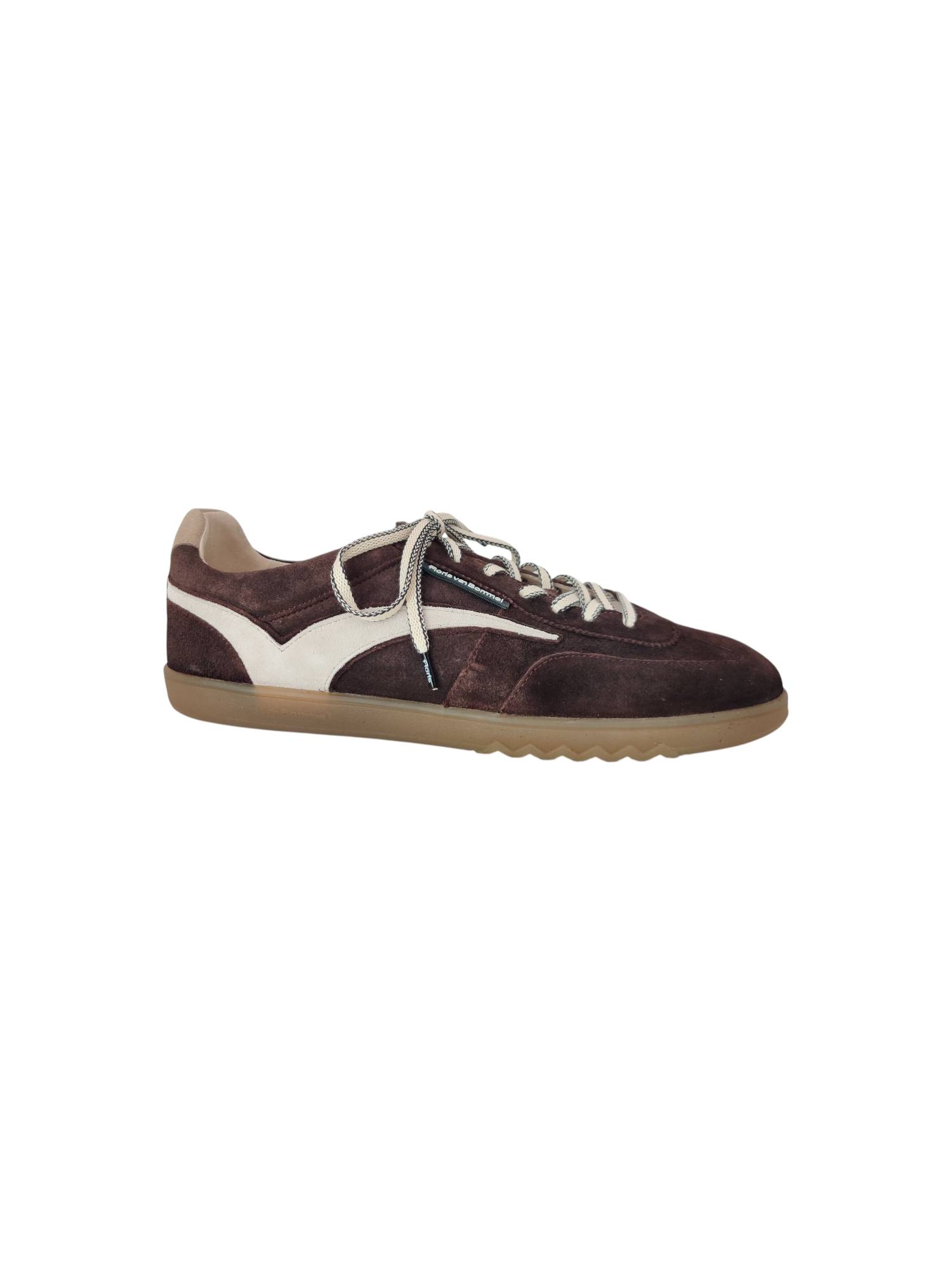 FLORIS VAN BOMMEL 10224-21-01 DE ZALER bruin sneaker - www.claessensschoenen.nl