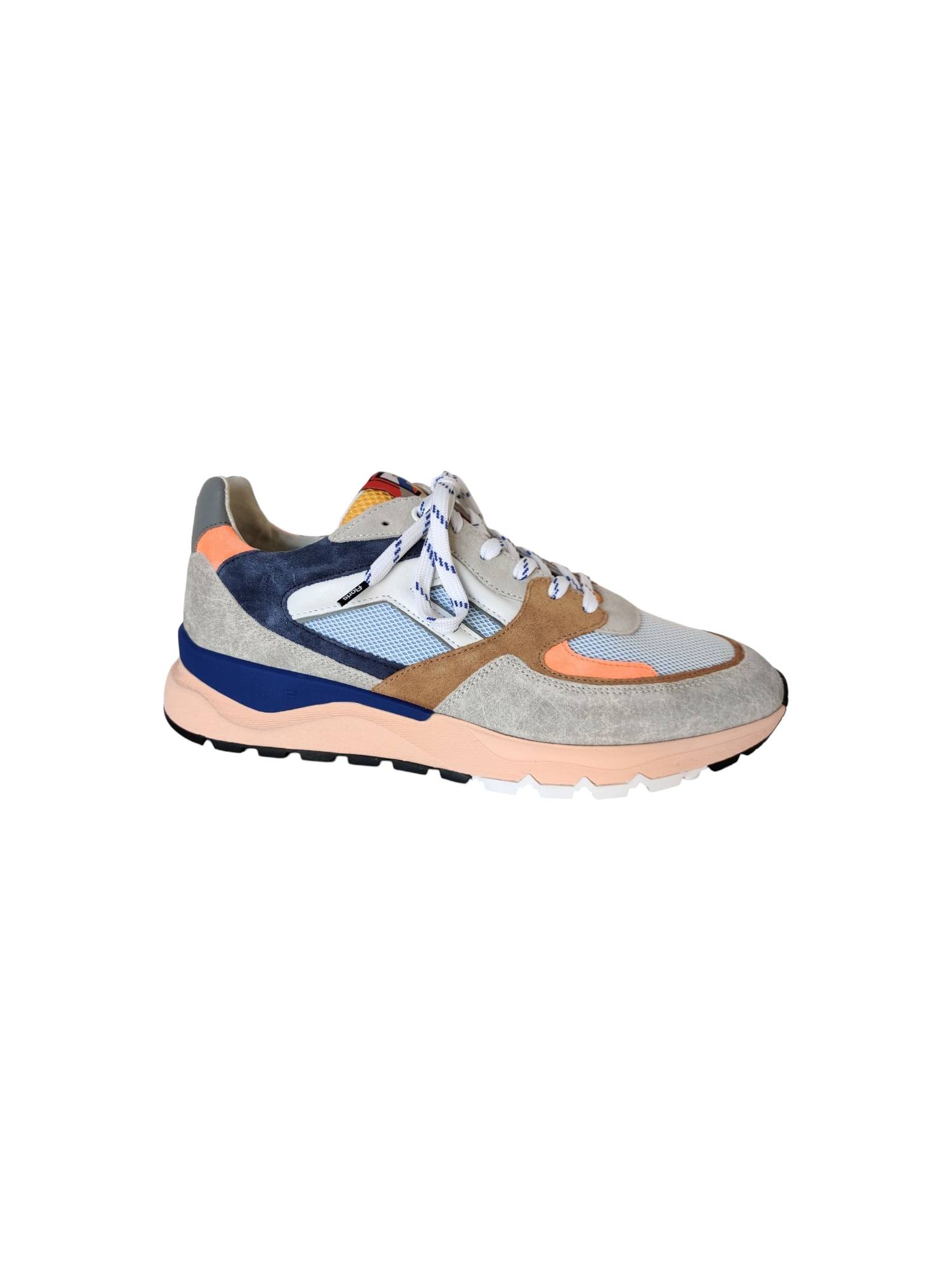 FLORIS VAN BOMMEL 10154-86-01 orange sneaker - www.claessensschoenen.nl