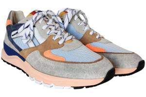 FLORIS VAN BOMMEL 10154-86-01 orange sneaker - www.claessensschoenen.nl