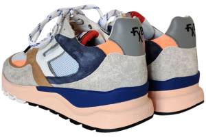 FLORIS VAN BOMMEL 10154-86-01 orange sneaker - www.claessensschoenen.nl
