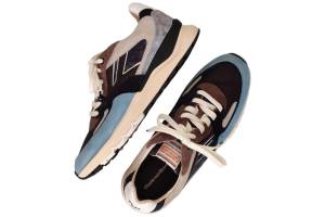 FLORIS VAN BOMMEL 10154-42-03 DE TREENER licht blauw sneaker - www.claessensschoenen.nl