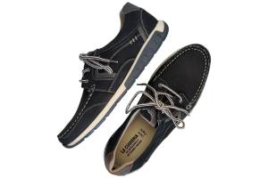 LA CUOIERIA 513 blauw veterschoen - www.claessensschoenen.nl