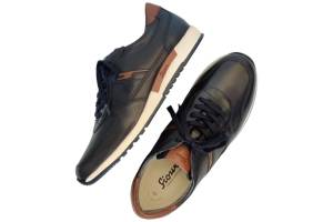 SIOUX 2111260 ROJARO blauw sneaker - www.claessensschoenen.nl