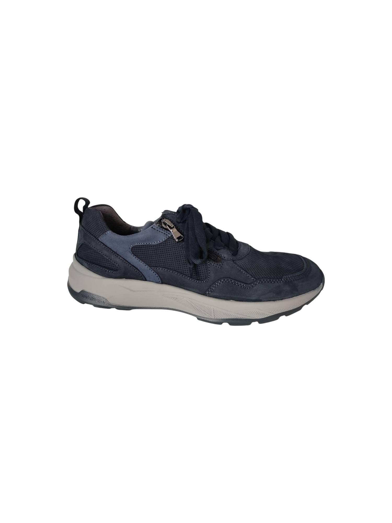 WALDLAUFER 713003-300-537 blauw sneaker - www.claessensschoenen.nl