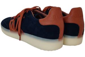BACK 70 BOSTON LS01 blauw sneaker - www.claessensschoenen.nl