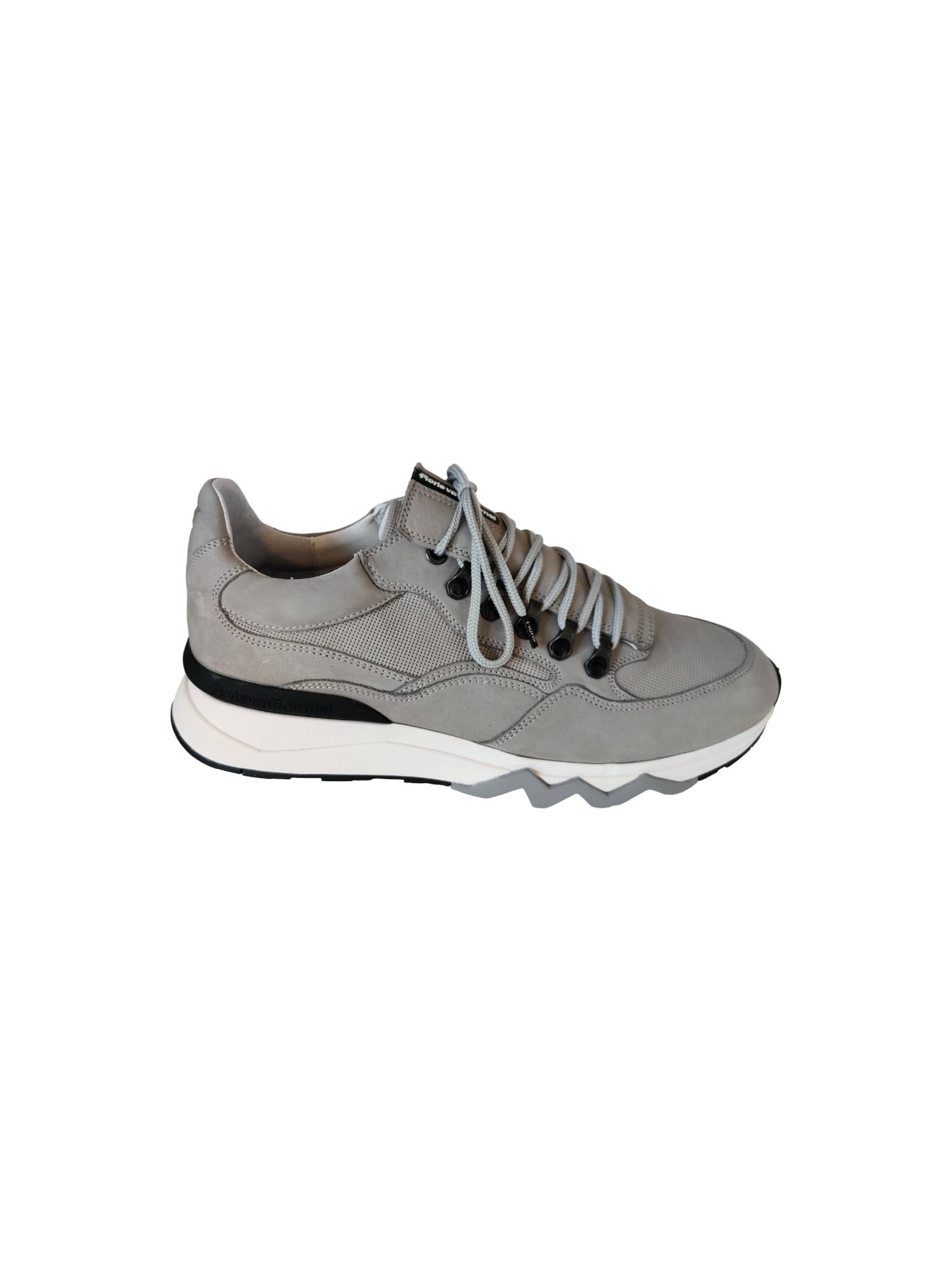 FLORIS VAN BOMMEL 10135-32-01 licht grijs sneaker - www.claessensschoenen.nl