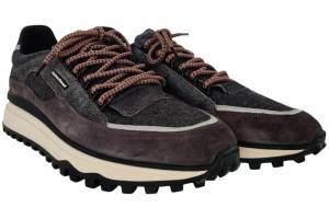 FLORIS VAN BOMMEL 10248-31-01  DE GRIPPER grijs sneaker - www.claessensschoenen.nl