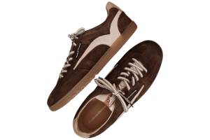 FLORIS VAN BOMMEL 10224-50-02 DE ZALER groen sneaker - www.claessensschoenen.nl