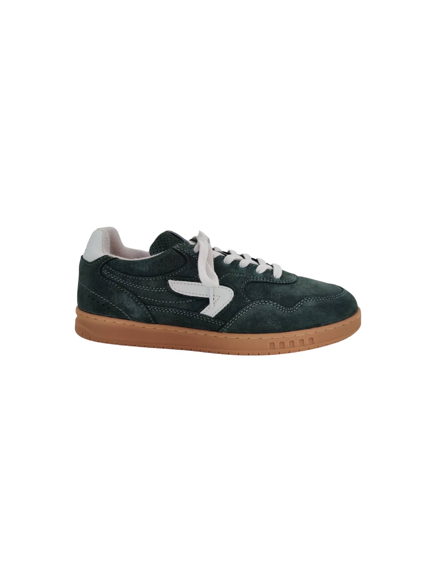 HUB VANCOUVER groen sneaker - www.claessensschoenen.nl