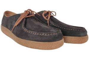 SIOUX JUKONDON  3111021 antraciet veterschoen - www.claessensschoenen.nl