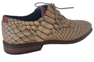 BERKELMANS 2410073271 beige veterschoen - www.claessensschoenen.nl
