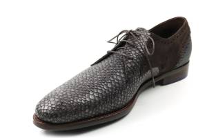 FLORIS VAN BOMMEL 30361  DE STAPPER bruin veterschoen - www.claessensschoenen.nl