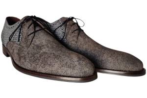 FLORIS VAN BOMMEL 30361-30-03 grijs veterschoen - www.claessensschoenen.nl