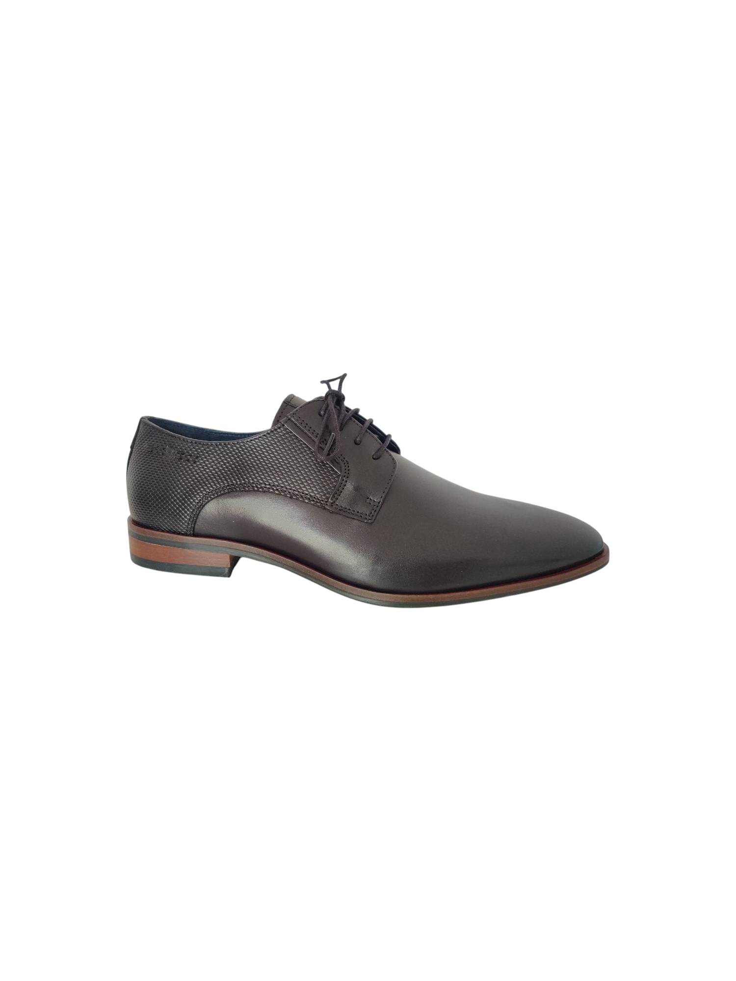 BERKELMANS 2320058251 SAMEIRO zwart veterschoen - www.claessensschoenen.nl