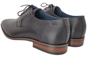 BERKELMANS 2320058251 SAMEIRO zwart veterschoen - www.claessensschoenen.nl