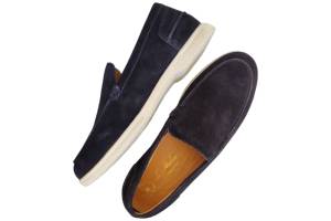 ATELIER TROP GABIN - 25 blauw instapper - www.claessensschoenen.nl