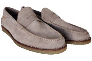 FLORIS VAN BOMMEL 40034-22-01 beige instapper - www.claessensschoenen.nl