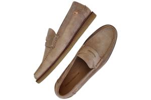 FLORIS VAN BOMMEL 40034-22-01 beige instapper - www.claessensschoenen.nl