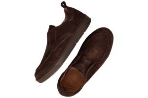 POELMAN LPGREGORY-48MPOE bruin instapper - www.claessensschoenen.nl