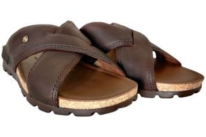 PANAMA JACK SALMAN C17 bruin slippers - www.claessensschoenen.nl