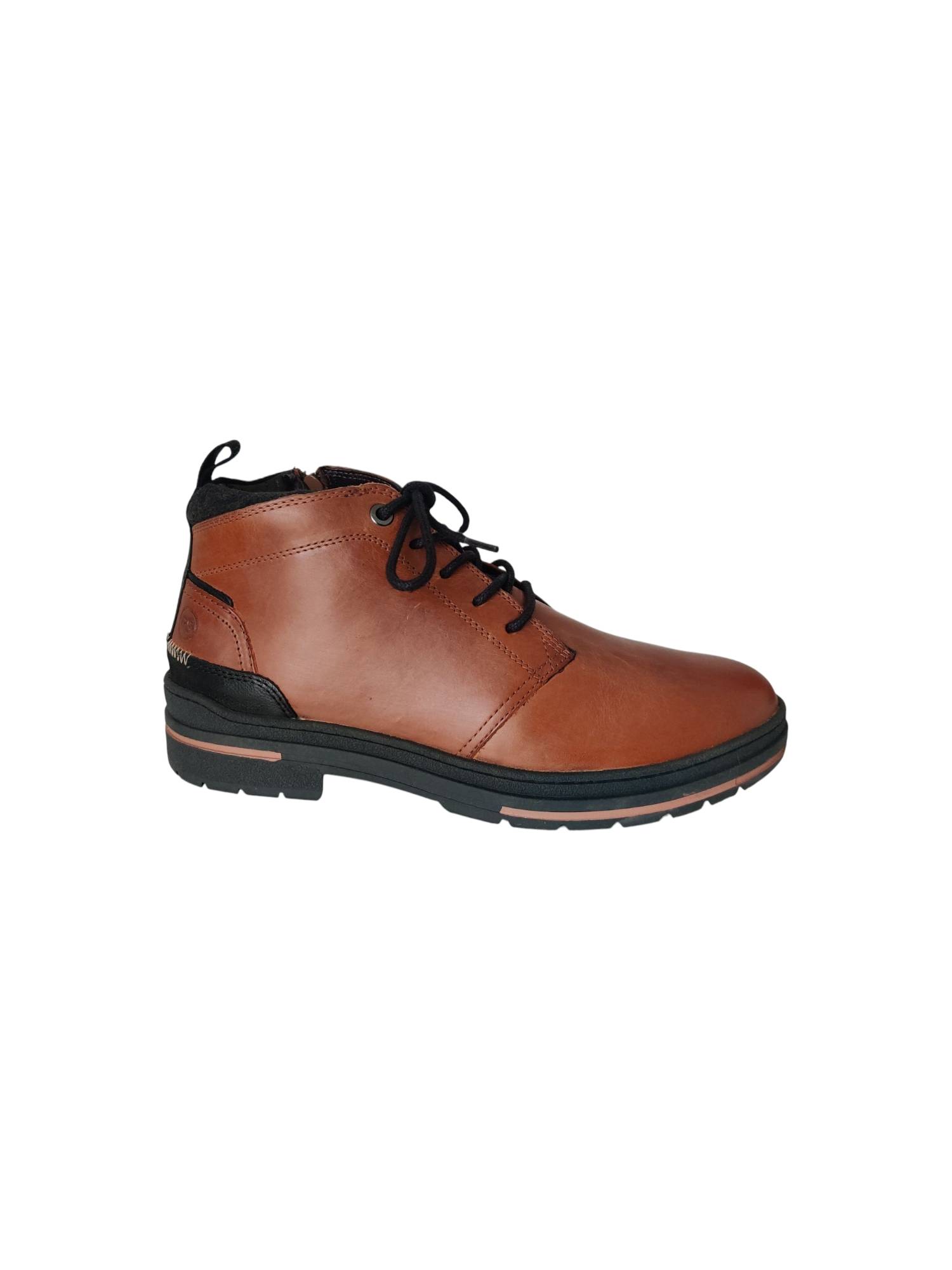 POELMAN LPBRUT-19MPOE cognac enkelboot - www.claessensschoenen.nl