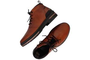 POELMAN LPBRUT-19MPOE cognac enkelboot - www.claessensschoenen.nl