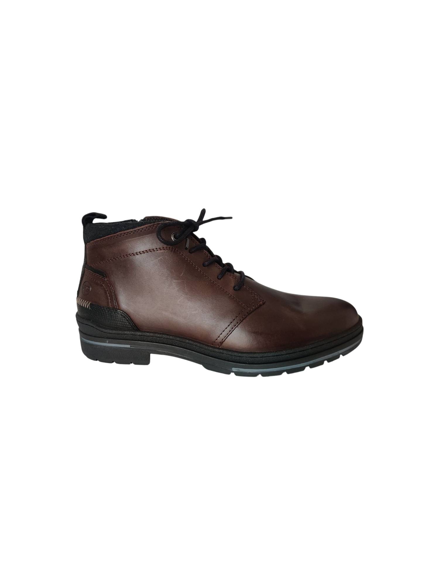 POELMAN LPBRUT bruin enkelboot - www.claessensschoenen.nl