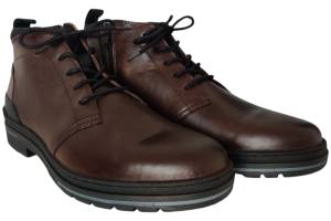 POELMAN LPBRUT bruin enkelboot - www.claessensschoenen.nl