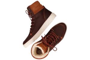 HUB DUBLIN 2.0 bruin enkelboot - www.claessensschoenen.nl