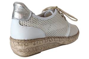 FABIOLAS M106013 wit veterschoen - www.claessensschoenen.nl