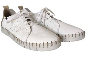 FABIOLAS 26350 wit veterschoen - www.claessensschoenen.nl