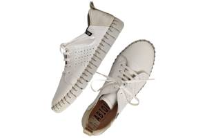 FABIOLAS 26350 wit veterschoen - www.claessensschoenen.nl