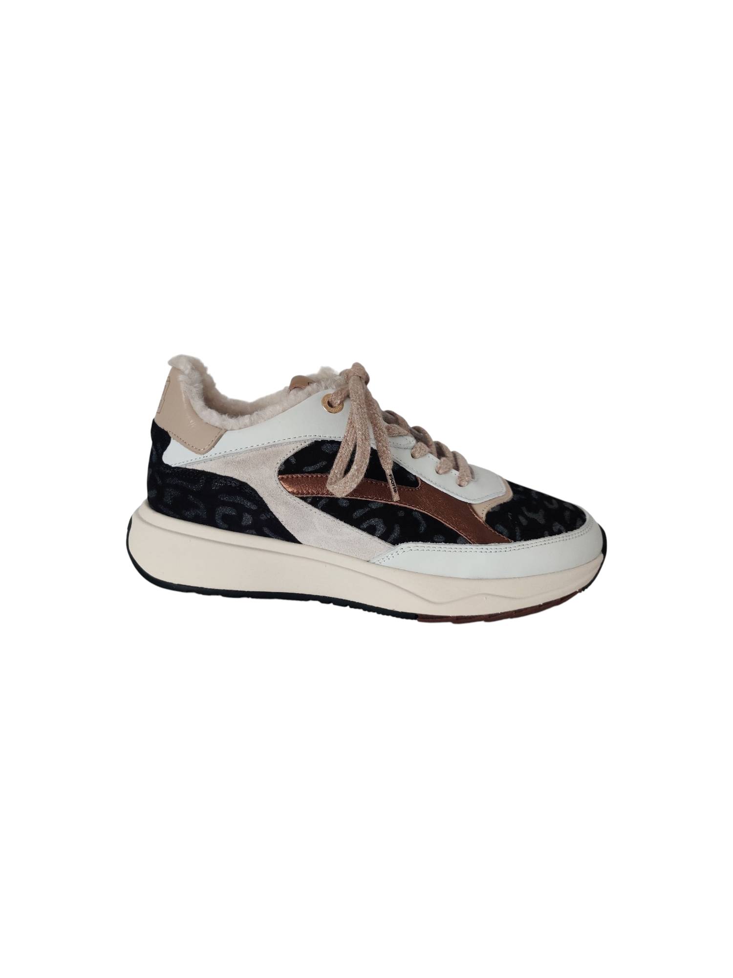FLORIS VAN BOMMEL 10138-60-01  SUVI wit sneaker - www.claessensschoenen.nl