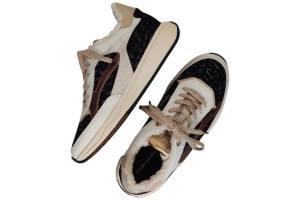 FLORIS VAN BOMMEL 10138-60-01  SUVI wit sneaker - www.claessensschoenen.nl