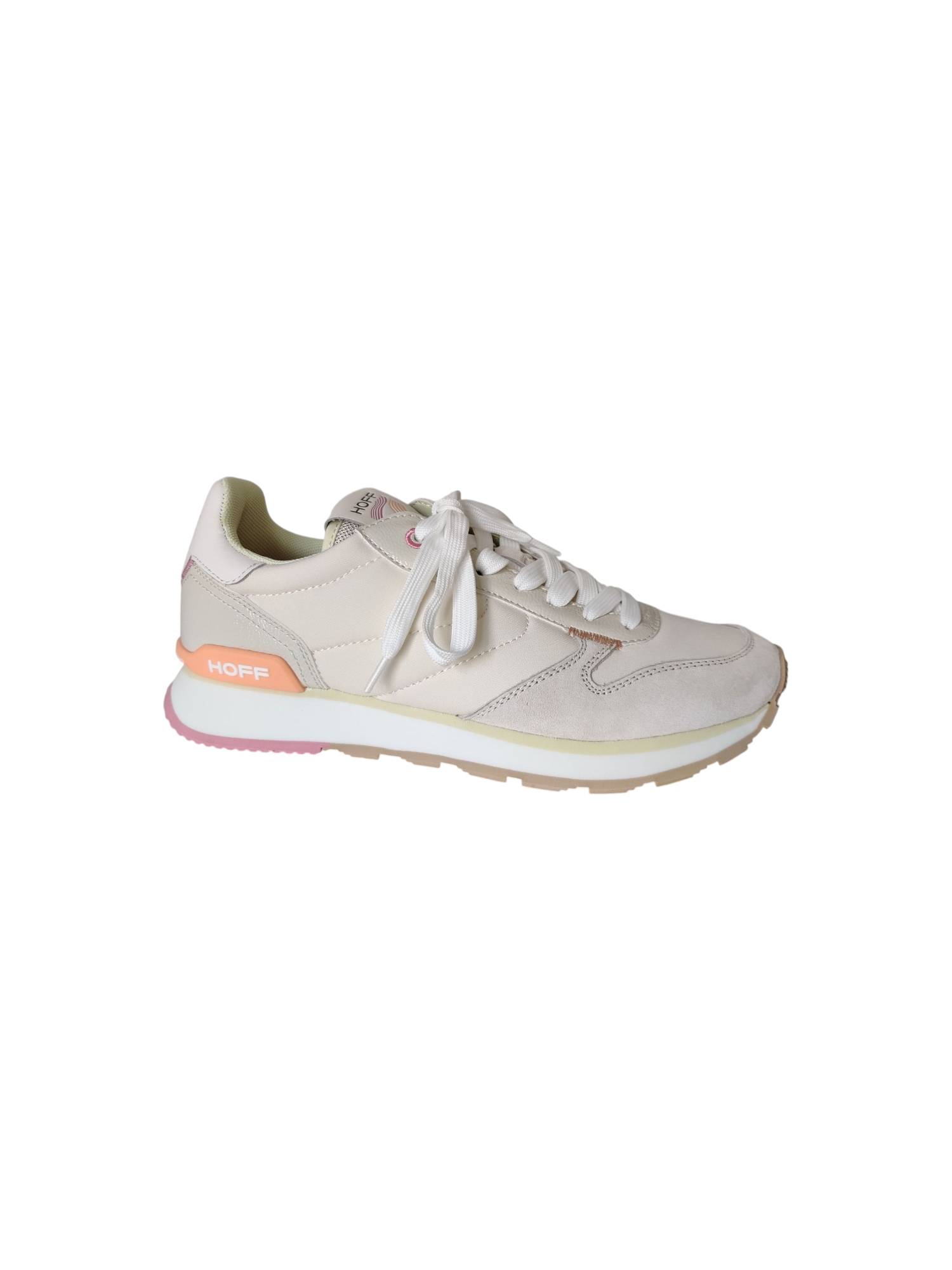 HOFF TROEZEN licht beige sneaker - www.claessensschoenen.nl