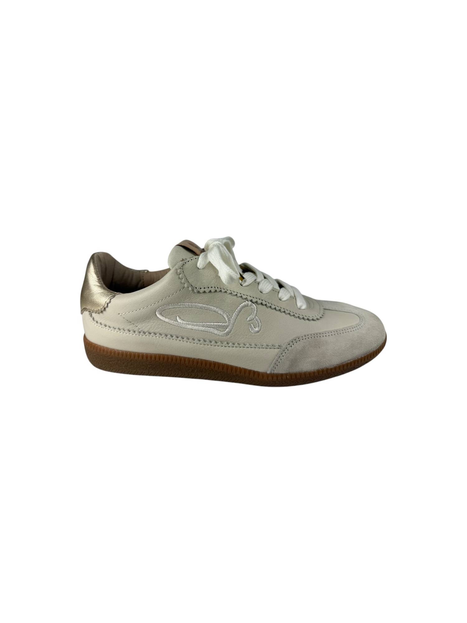 FRED DE LA BRETONIERE FR001005351W licht beige sneaker - www.claessensschoenen.nl