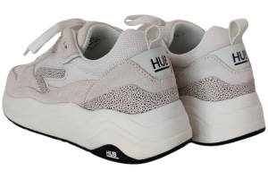 HUB GLIDE S46 licht beige sneaker - www.claessensschoenen.nl