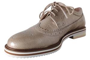 REGARDE LE CIEL DALMA-01 beige veterschoen - www.claessensschoenen.nl