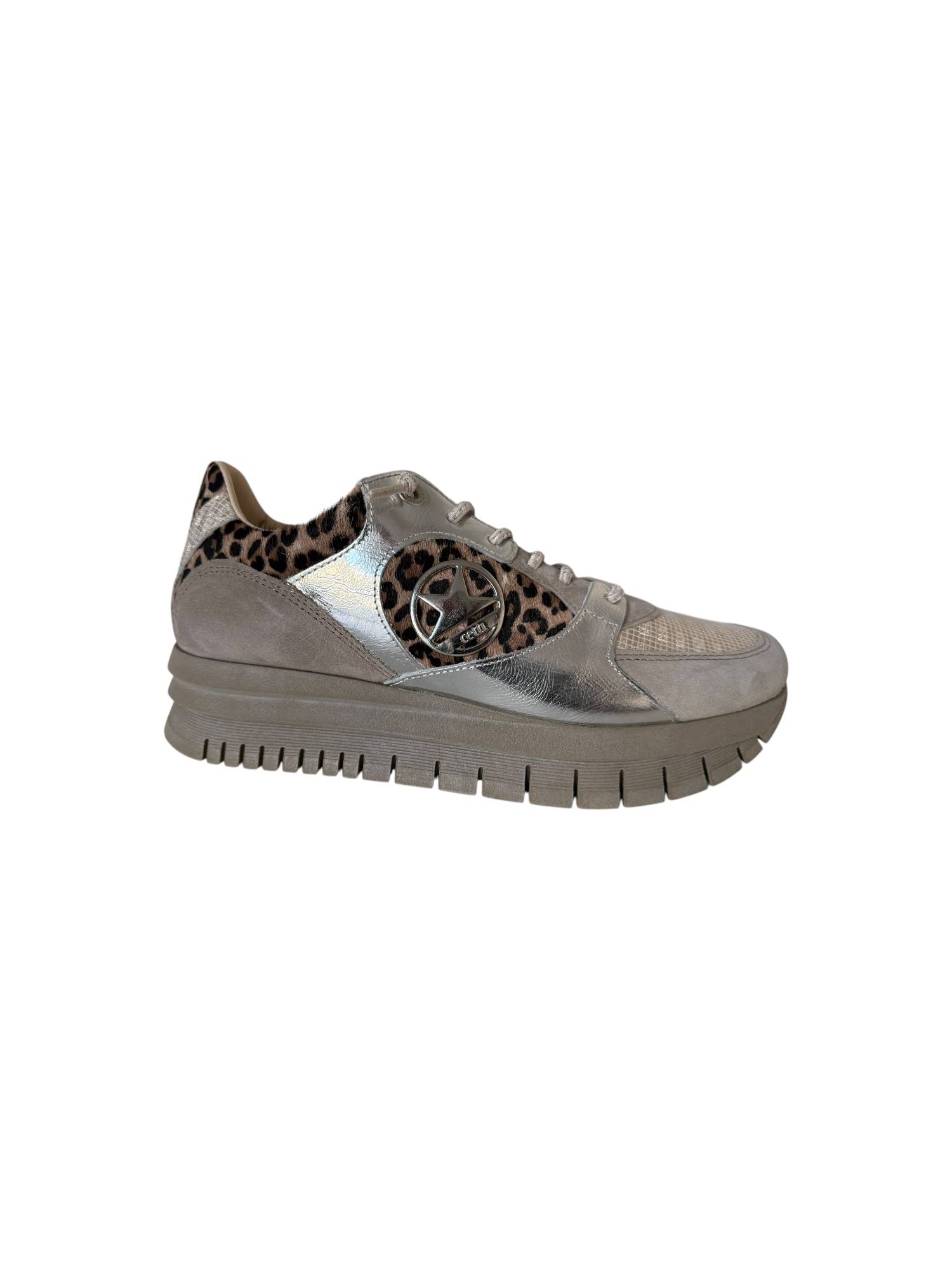 CETTI 1374 beige sneaker - www.claessensschoenen.nl