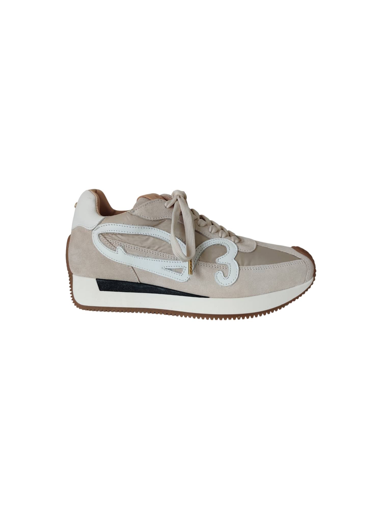 FRED DE LA BRETONIERE FR001003951W beige sneaker - www.claessensschoenen.nl