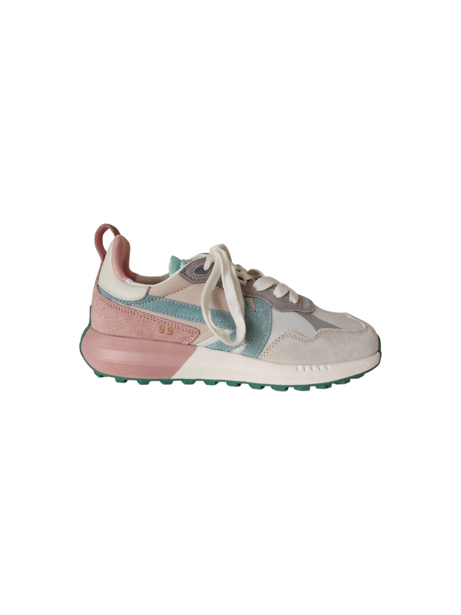 KAOTIKO DETROIT AQ002 beige sneaker - www.claessensschoenen.nl