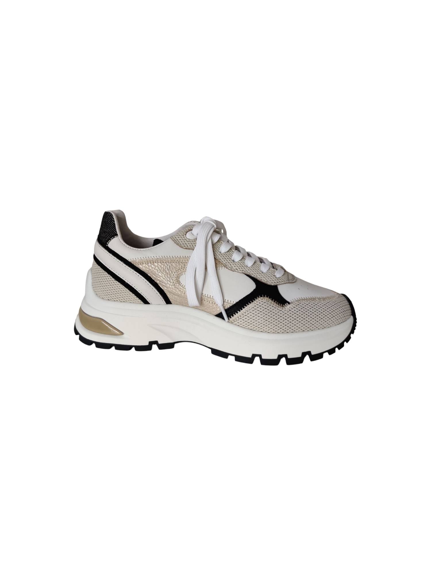 VIA VAI LIZ DULCE 62031-04-900 beige sneaker - www.claessensschoenen.nl