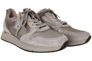GABOR 76.446.65 beige sneaker - www.claessensschoenen.nl